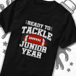 Fußball der 11. Klasse, bereit, wieder zur Schule T-Shirt