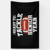 Fußball der 12. Klasse, bereit, wieder zur Schule  Banner (Vertikal)