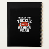 Fußball der 12. Klasse, bereit, wieder zur Schule  Planer (Rückseite)