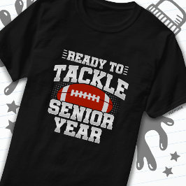 Fußball der 12. Klasse, bereit, wieder zur Schule T-Shirt