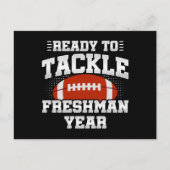 Fußball der 9. Klasse, bereit, um wieder zur Schul Postkarte (Vorderseite)