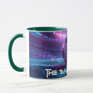 FUSSBALL - DER BALL IST RUND - FUSSBALL TASSE