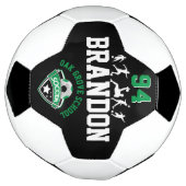 Fußball - Der grüne, schwarze und weiße Fußballbal (Gedreht)