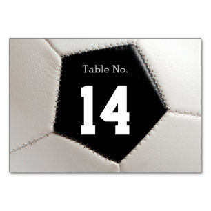 Fußball des Tischnummer-Fußball- Tischnummer