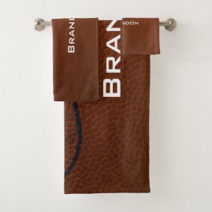 Fußball-Design Badehandtuch Set