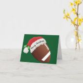 Fußball-Design Faltkarte Karte (Gelbe Blume)