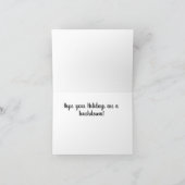 Fußball-Design Faltkarte Karte (Innenseite)