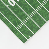 Fußball Design Fleece Blanket (Ecke)