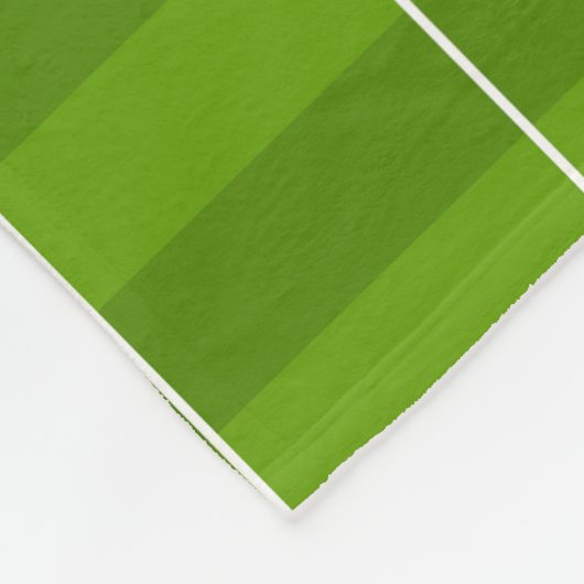 Fußball Design Fleece Blanket (Ecke)