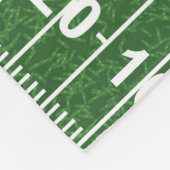 Fußball Design Fleece Blanket (Ecke)