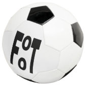 Fußball Design FOOT (Dreiviertel)