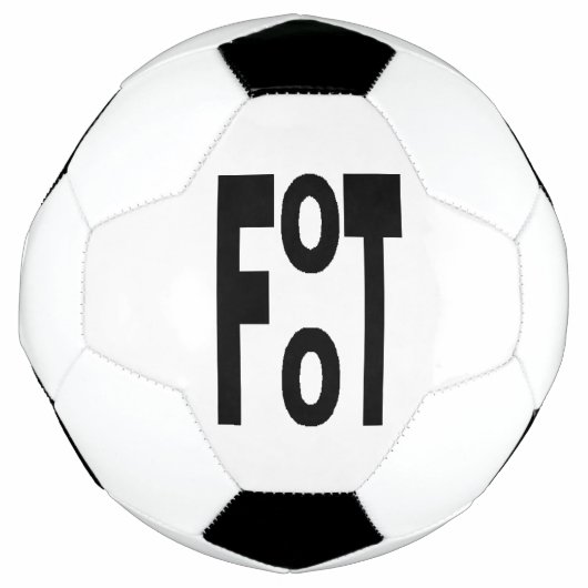 Fußball Design FOOT (Vorderseite)