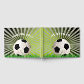 Fußball Design Gästebuch (Voll)