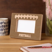 Fußball-Design in Bildrahmen Geätzte Rahmen (Links)