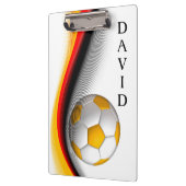 Fußball-Design Klemmbrett (Links)
