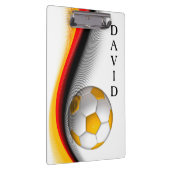 Fußball-Design Klemmbrett (Rechts)