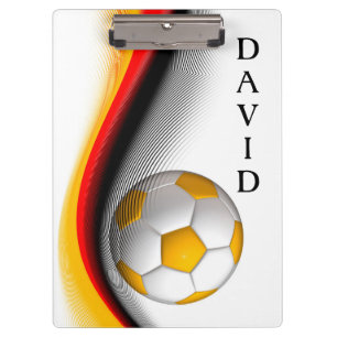 Fußball-Design Klemmbrett