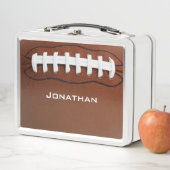 Fußball-Design Metall Lunch Box (Beispiel)