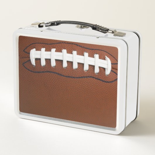 Fußball-Design Metall Lunch Box (Rückseite)