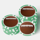 Fußball Design Poker Chips (Stapel)