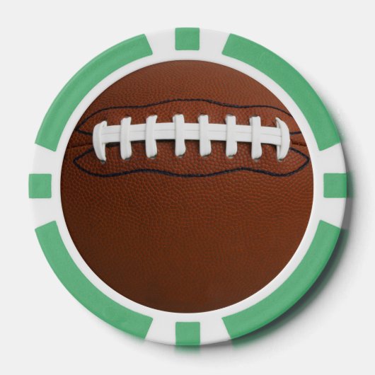 Fußball Design Poker Chips (Vorderseite)