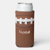 Fußball Design Seltzer Can Cooler Selters Dosenkühler (Seltzer Rückseite)