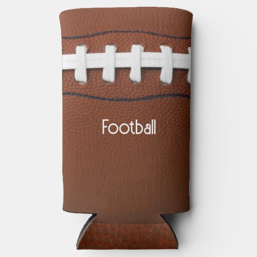 Fußball Design Seltzer Can Cooler Selters Dosenkühler (Vorderseite)