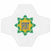Fußball Design SPORT BRAZIL (Flach)