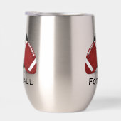Fußball Design Thermal Wine Tumbler (Rechts)