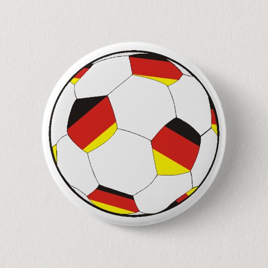 Fussball Deutschland Button (Vorderseite)