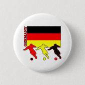Fußball Deutschland Button (Vorderseite)