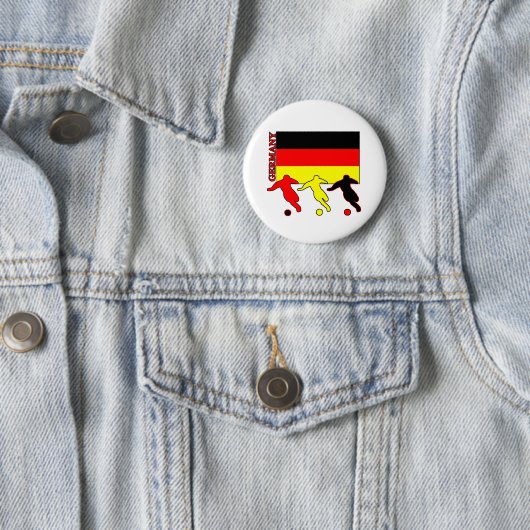 Fußball Deutschland Button (Beispiel)