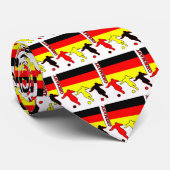 Fußball Deutschland Krawatte (Gerollt)