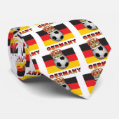 Fußball Deutschland Krawatte (Gerollt)