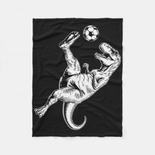 Fußball Dinosaurier Kinder Jungen Männer Fußball Fleecedecke