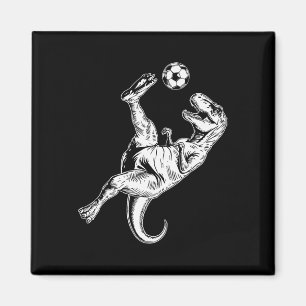 Fußball Dinosaurier Kinder Jungen Männer Fußball  Magnet