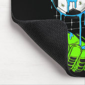 Fußball-Drip 67 Six Seven Lustiges Gen-Alpha-Meme  Mousepad (Ecke)