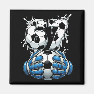 Fußball Drip Nummer 67 Jungen Fußball Torwart 67  Magnet