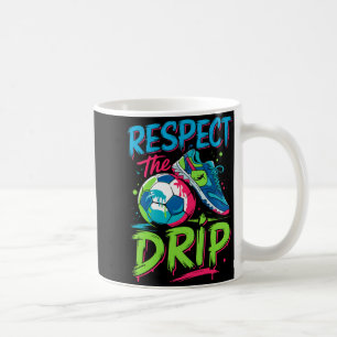 Fußball-Drip-Schmelzendes-Eiscreme-Respektiere-den Kaffeetasse