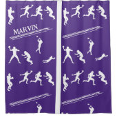 Fußball Duschvorhang (Vorderseite)