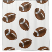 Fußball-Duschvorhang Duschvorhang (Vorderseite)