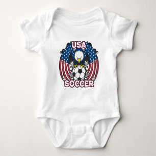 Fußball Eagles USA Baby Strampler