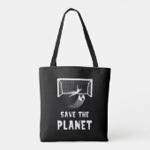 Fußball-Earth-Day rettet den Planeten Tasche (Rückseite)
