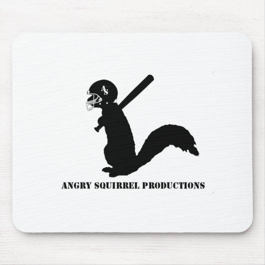 Fußball-Eichhörnchen Mousepad (Vorne)