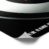 Fußball Ein Spiel mit 2 Hälften Poster (Ecke)