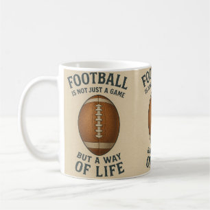 Fußball, eine Lebensart Kaffeetasse