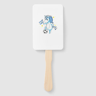Fußball Einhorn Argentinien Trikot Design Argentin Fächer