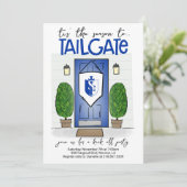 Fußball Einladen FARBEN FARBEN FARBEN IHR Logo hin Einladung (Stehend Vorderseite)