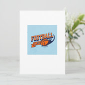 Fußball Einladung (Stehend Vorderseite)