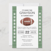 Fußball Einladung 12x18 (Vorderseite)